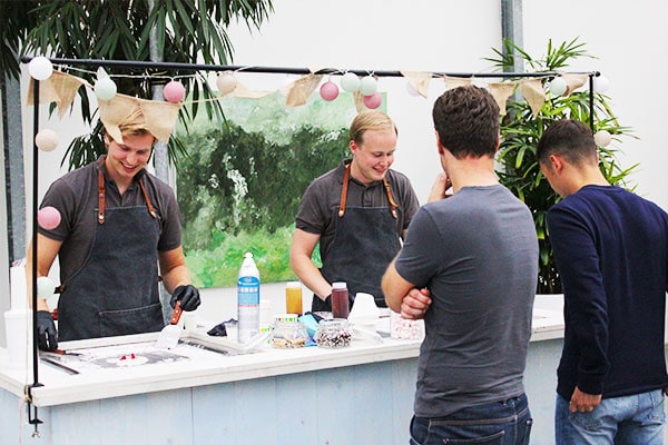 ijshuren bar op evenement
